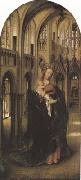 Jan Van Eyck Madonna in a Church (mk08) oil painting on canvas